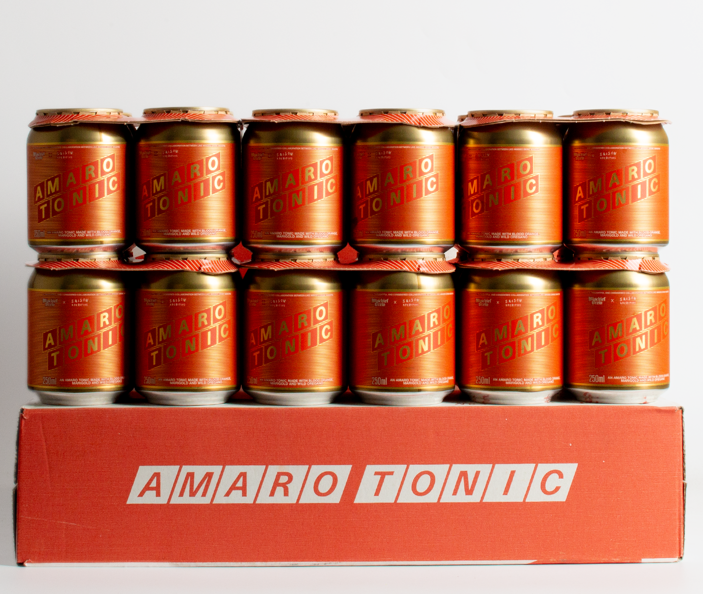 Saison Aperitifs & Mischief Brew Amaro Tonic Tins