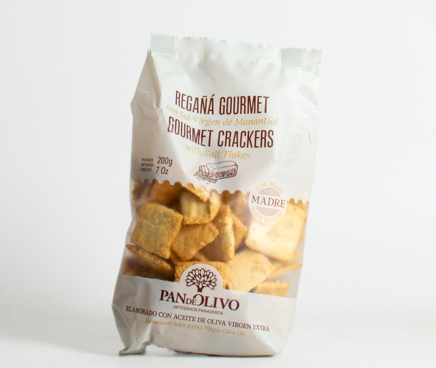 Pan de Olivo Sea Salt Crackers (200g)