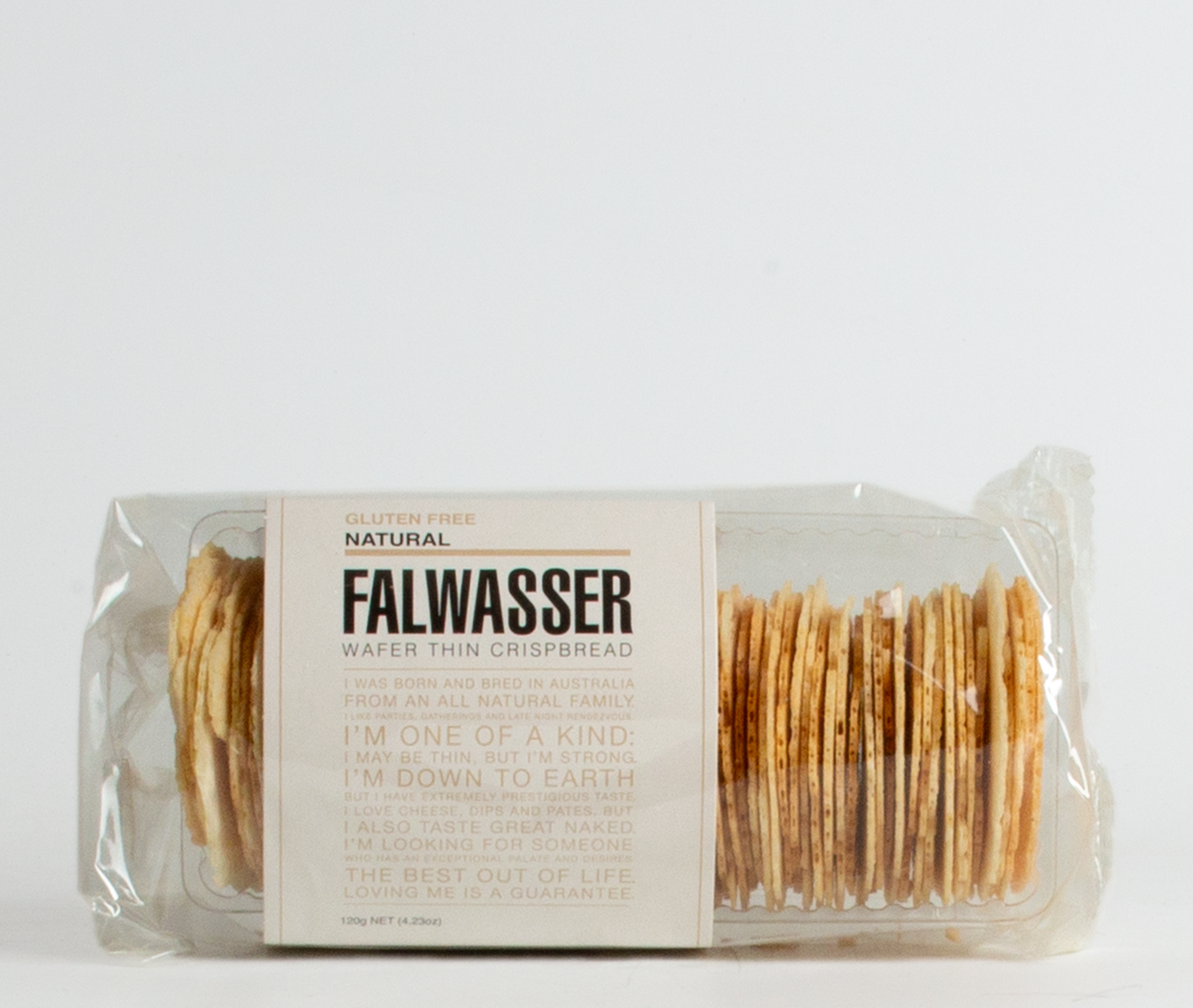 Falwasser Gluten Free Wafer Thin Natural Crispbread (120g)