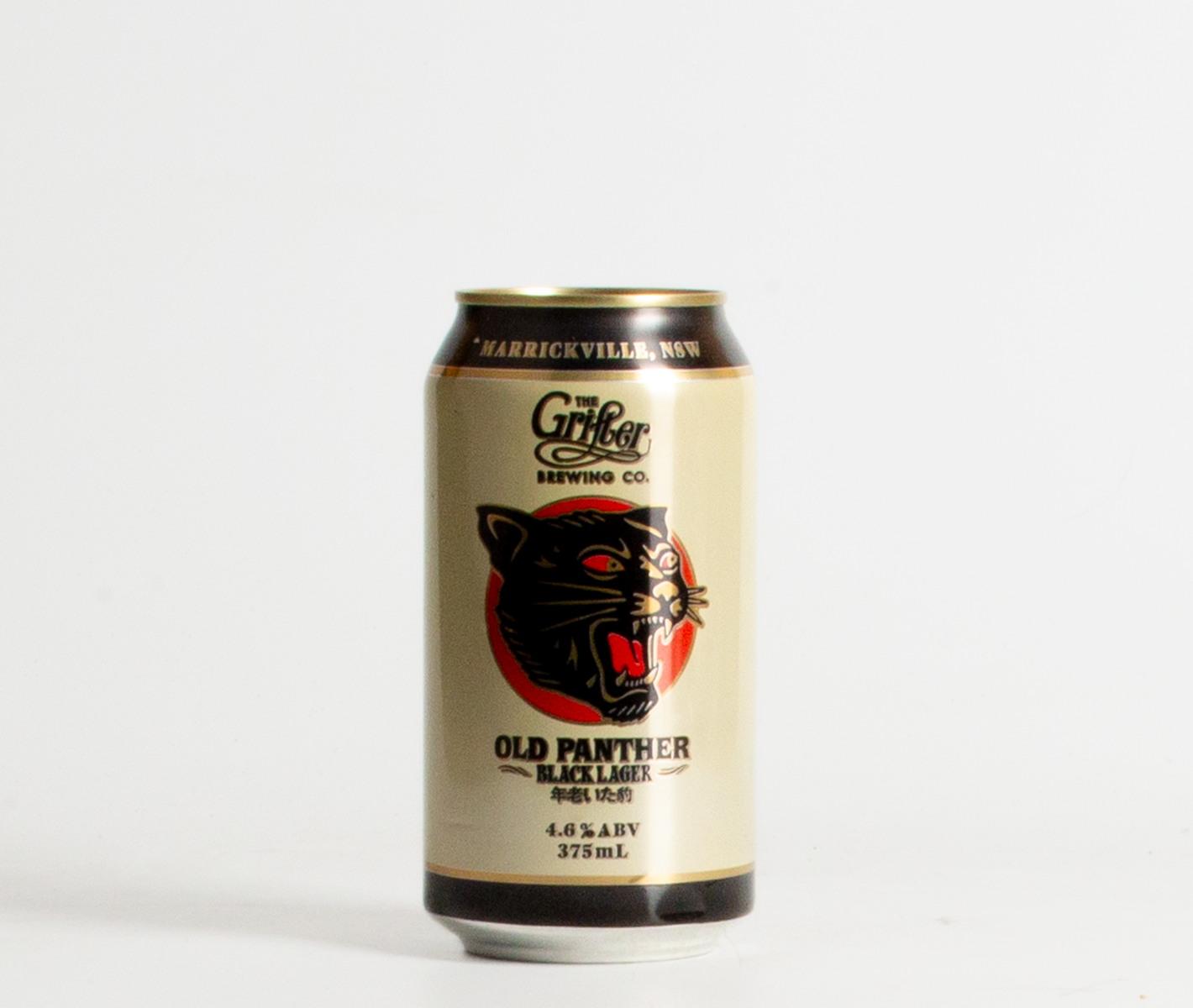 Grifter Old Panther Black Lager (375ml)