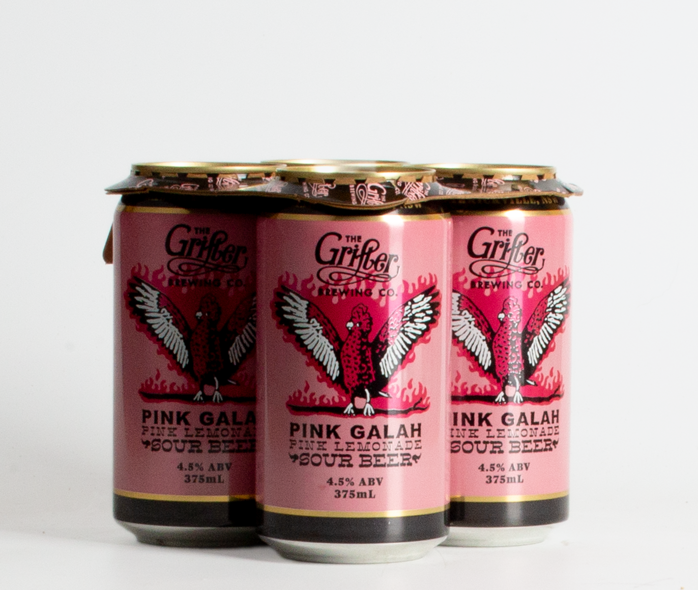 Grifter Pink Galah 4 Pack (375ml)