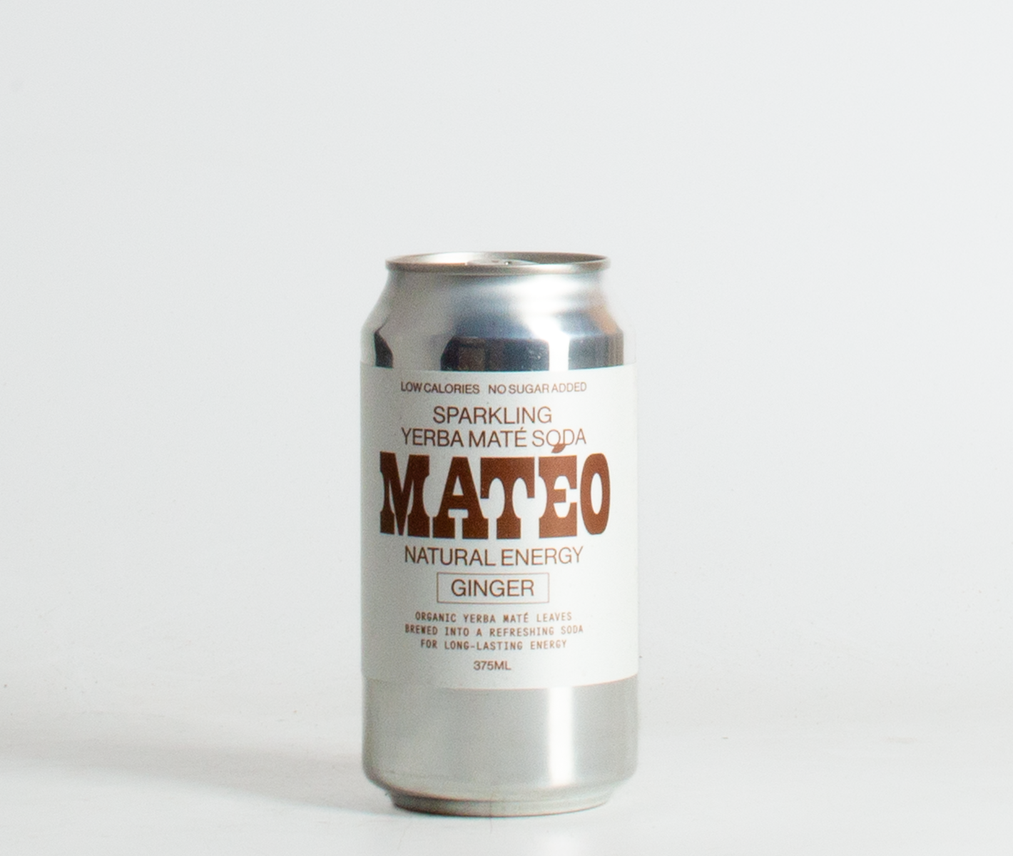 Matéo Yerba Maté Soda Ginger Can (375ml)