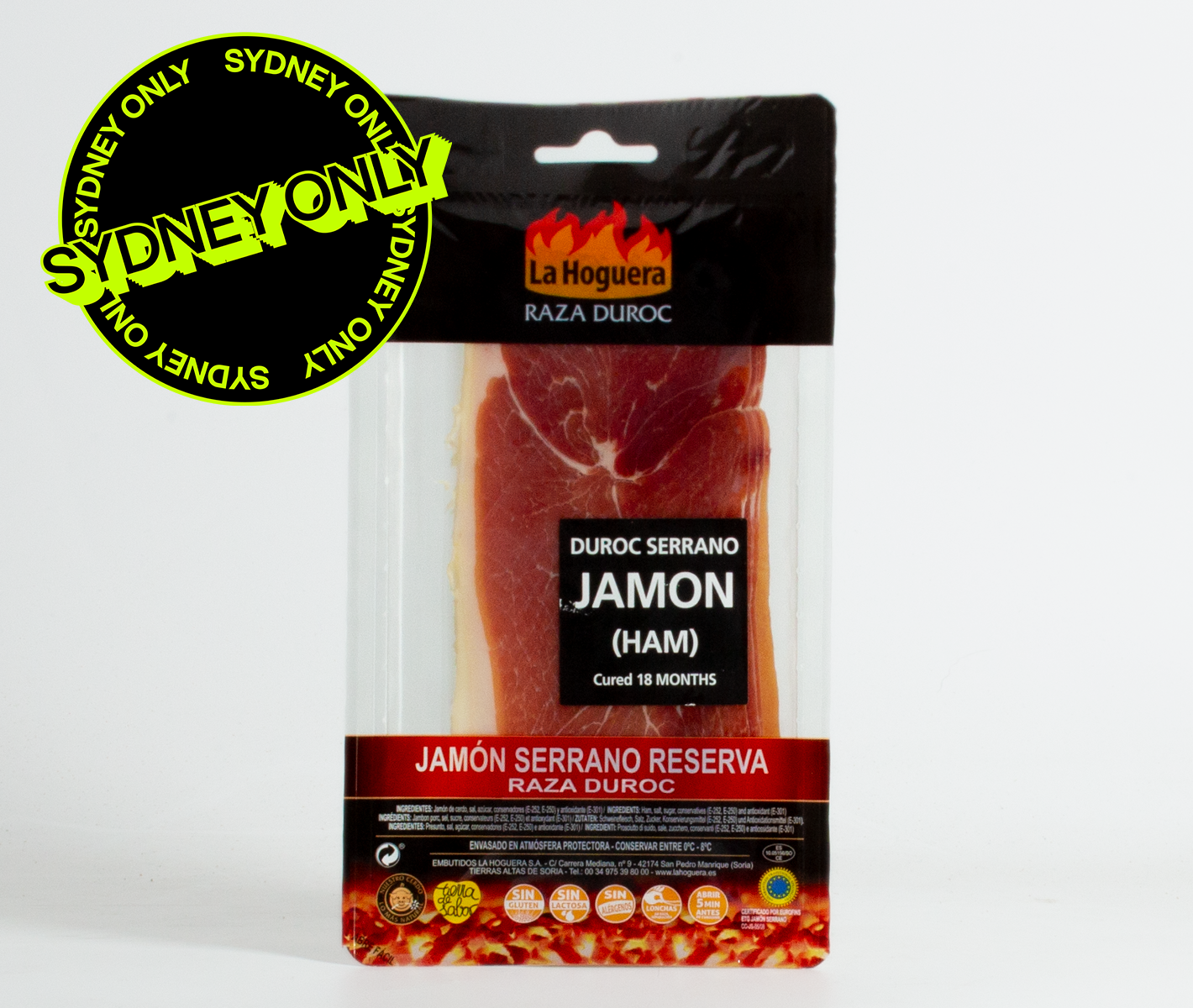 La Hoguera Jamon Serrano Duroc (100g)