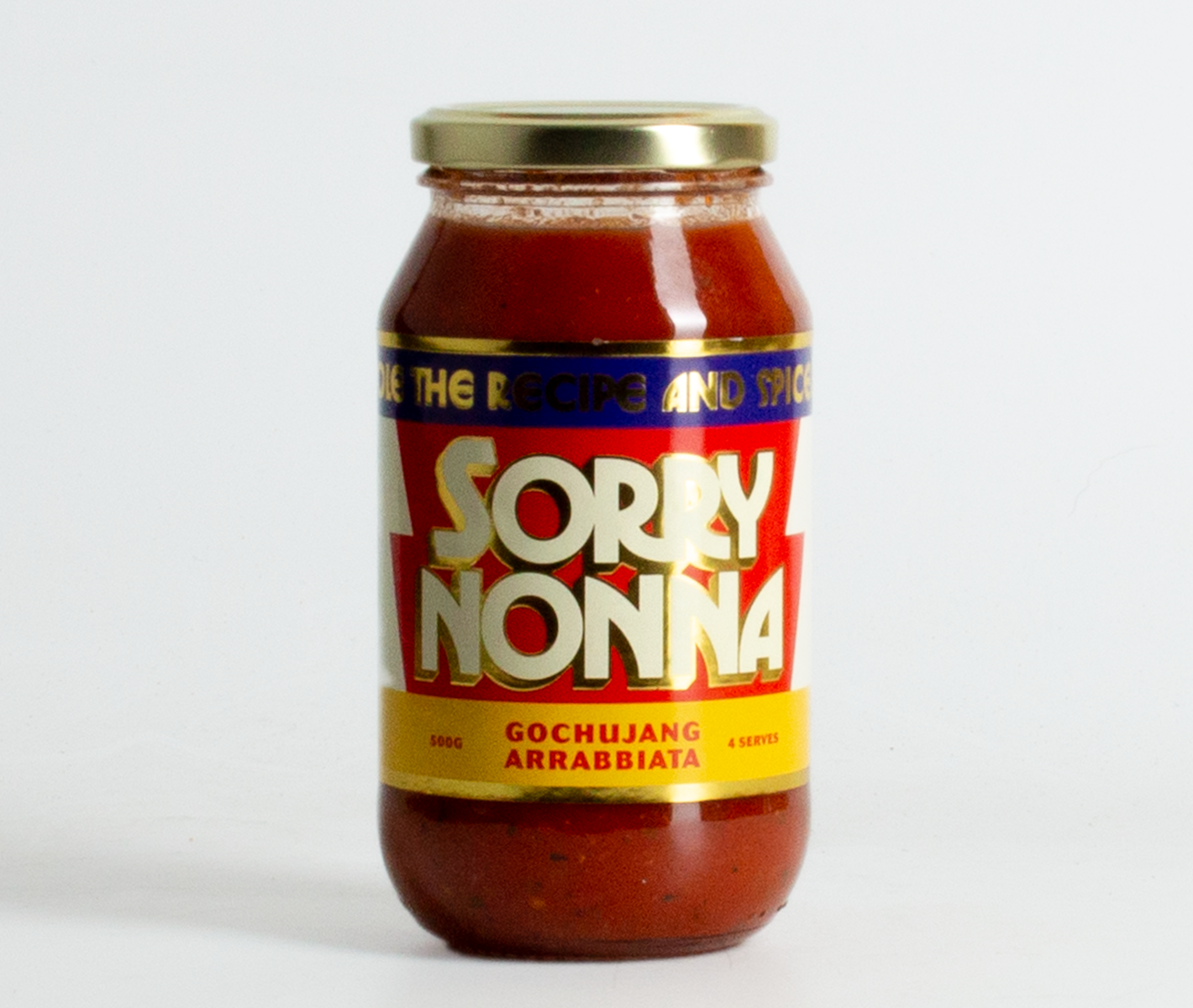 Sorry Nonna Gochujang Arrabbiata (500g)