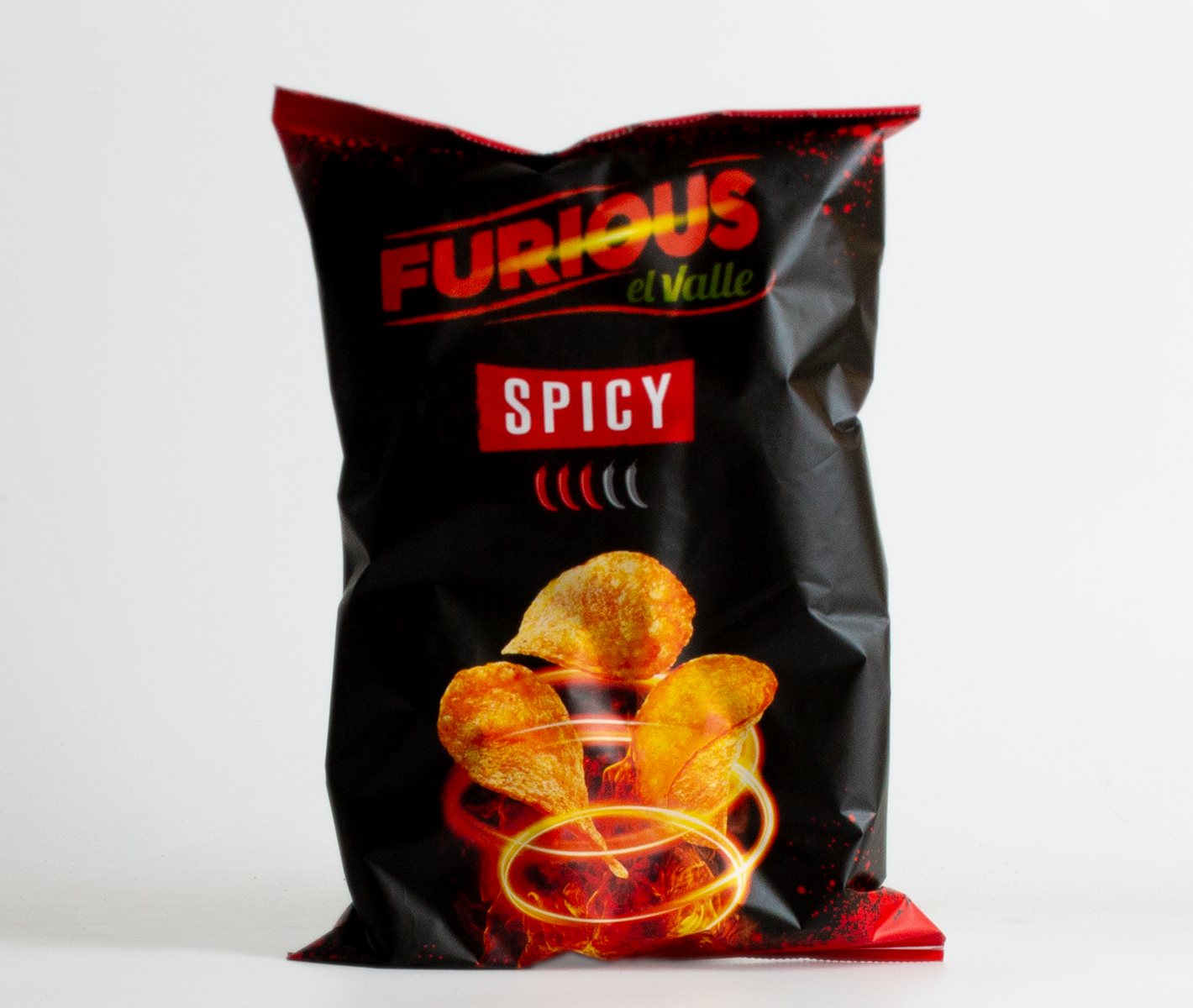 El Valle Furious Spicy Chips (120g)