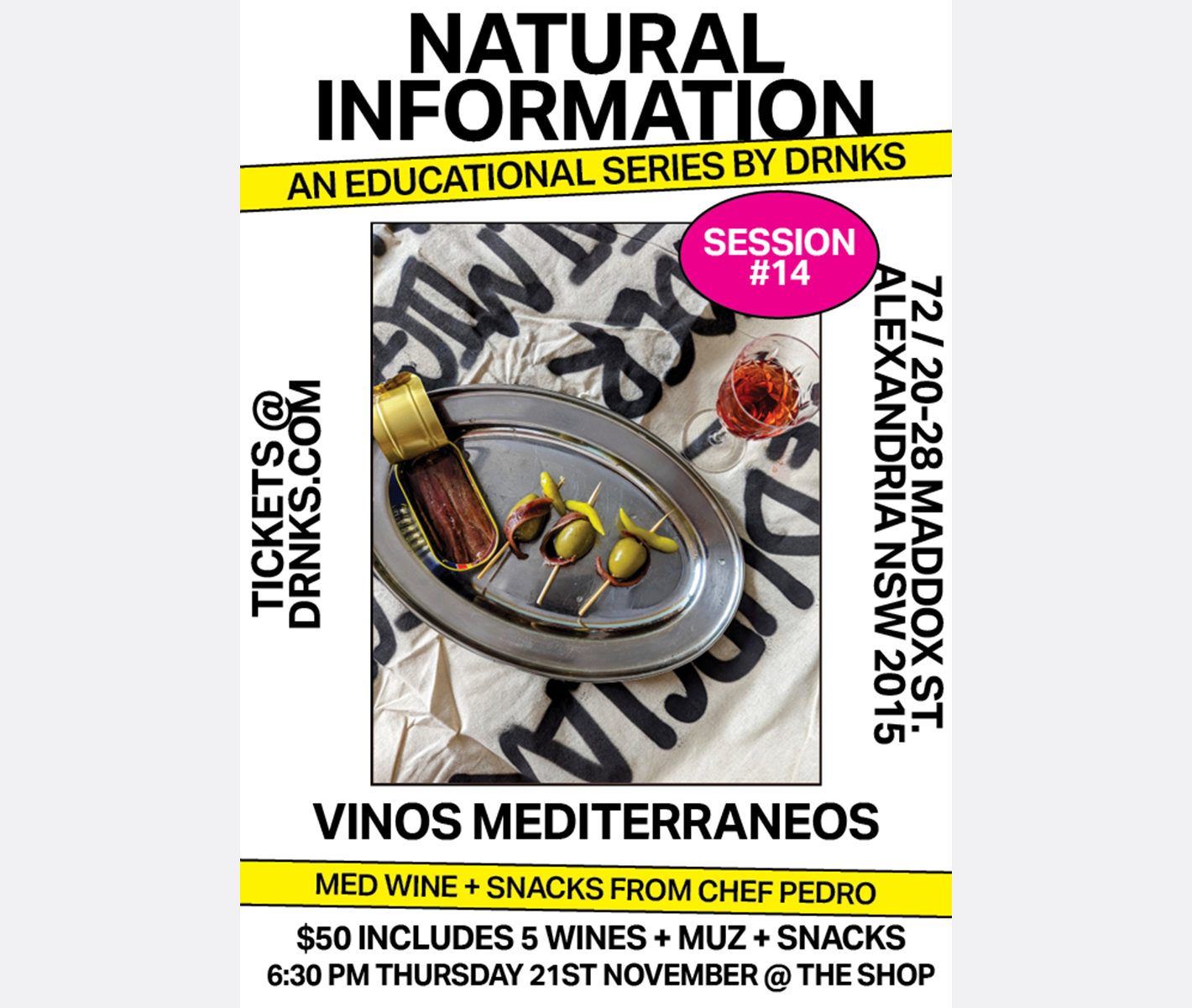 Natural Information Session #14 - VINOS MEDITERRANEOS